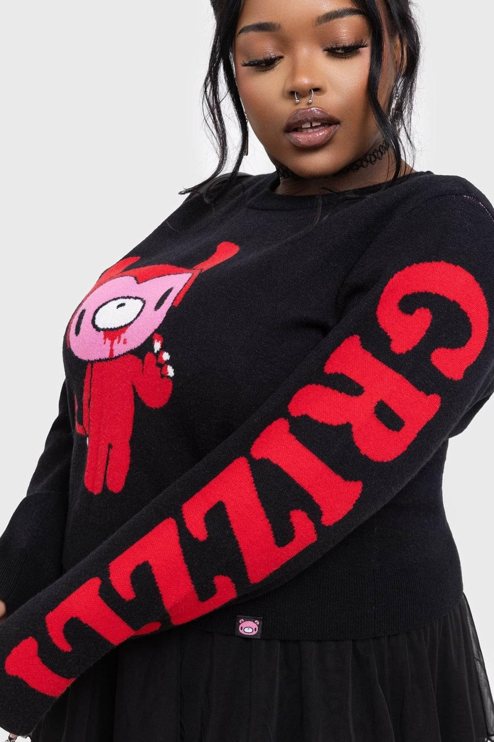 Women Sweaters | Killstar Naughty Grizzly Knit Sweater