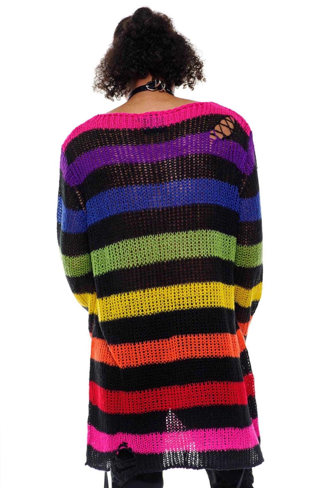 Women Sweaters | Killstar Over The Rainbow Knit Sweater