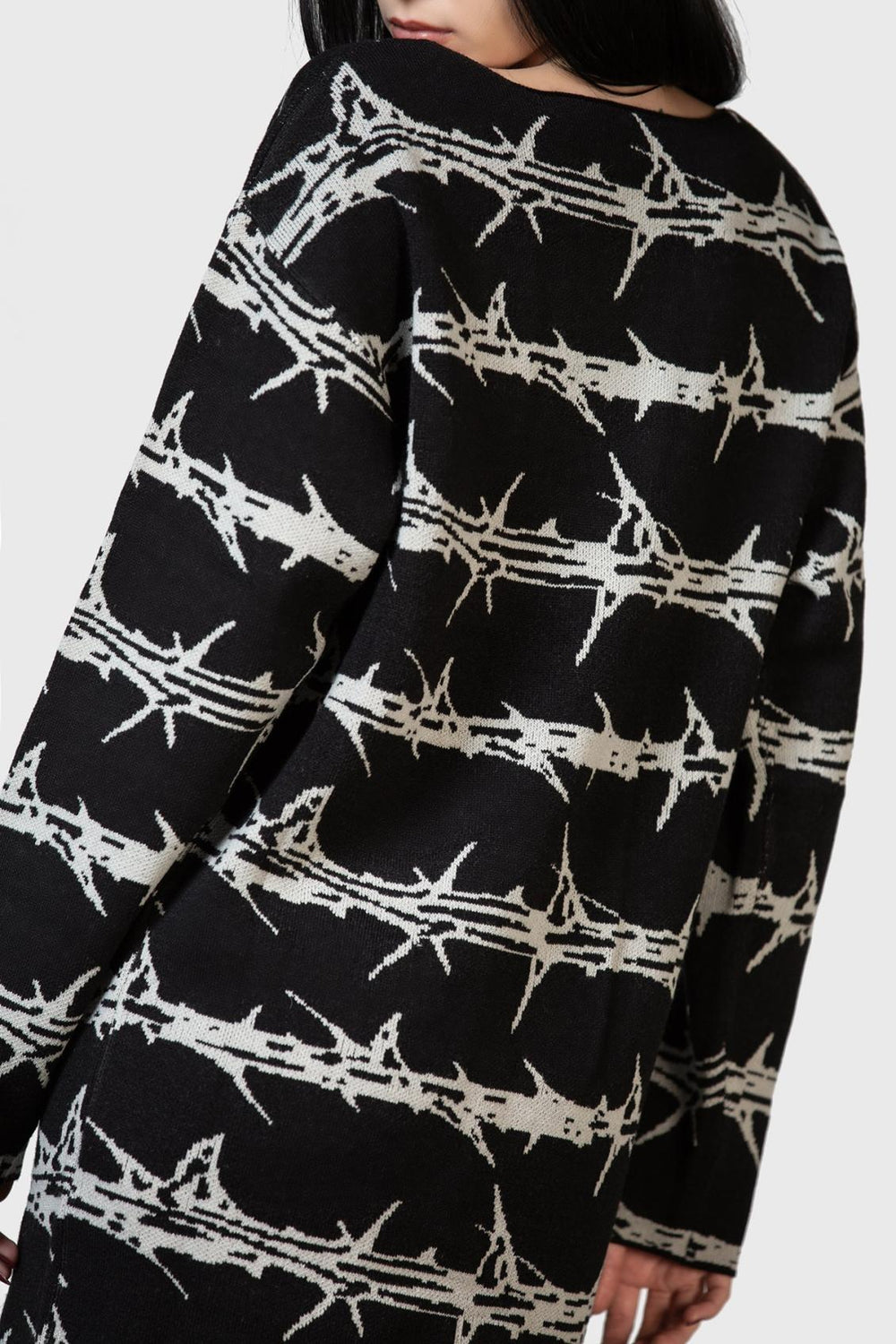 Women Sweaters | Killstar Prickled Contention Knit Sweater