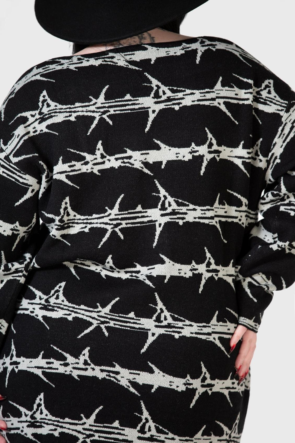 Women Sweaters | Killstar Prickled Contention Knit Sweater