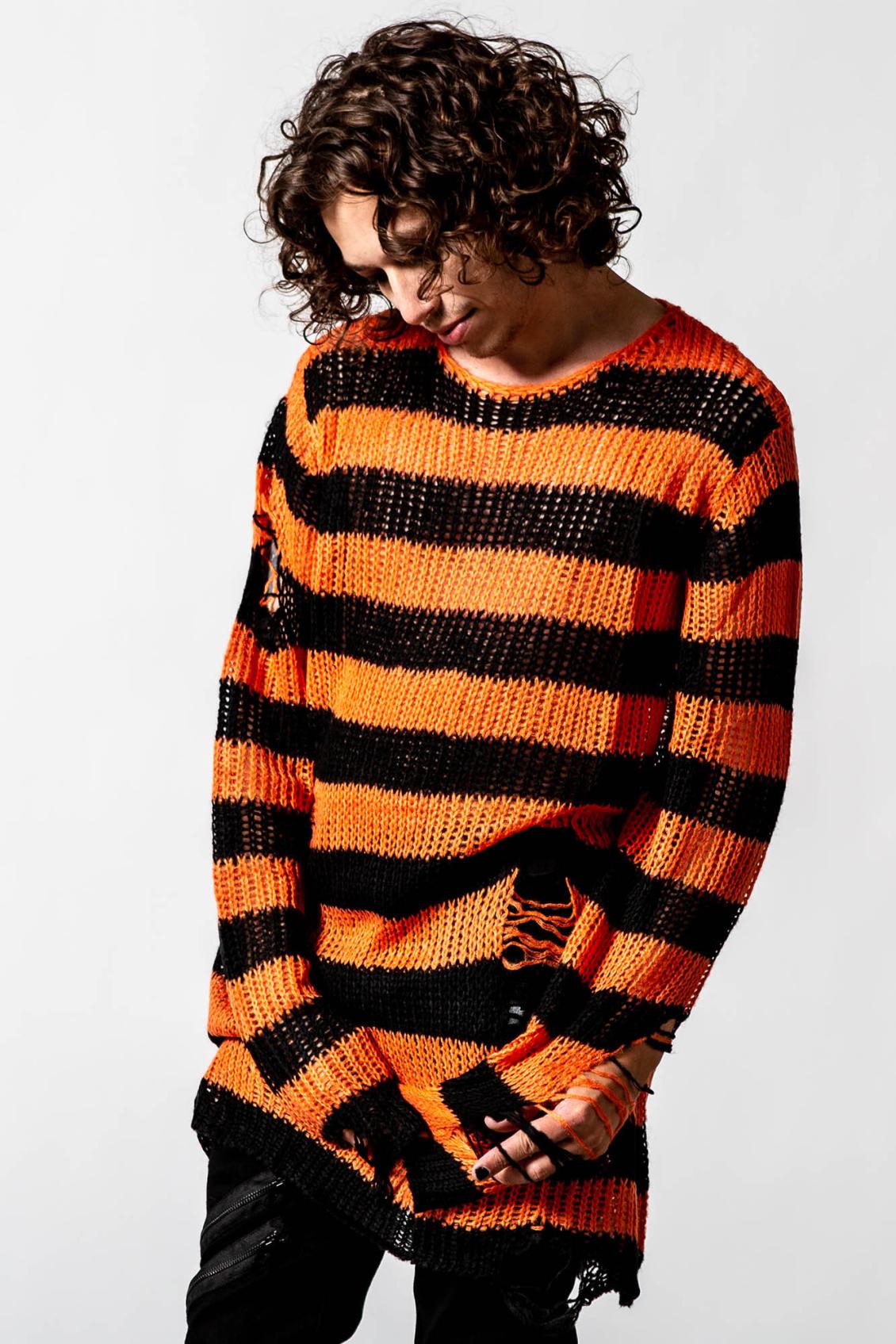 Women Sweaters | Killstar Pumpkin Knit Sweater