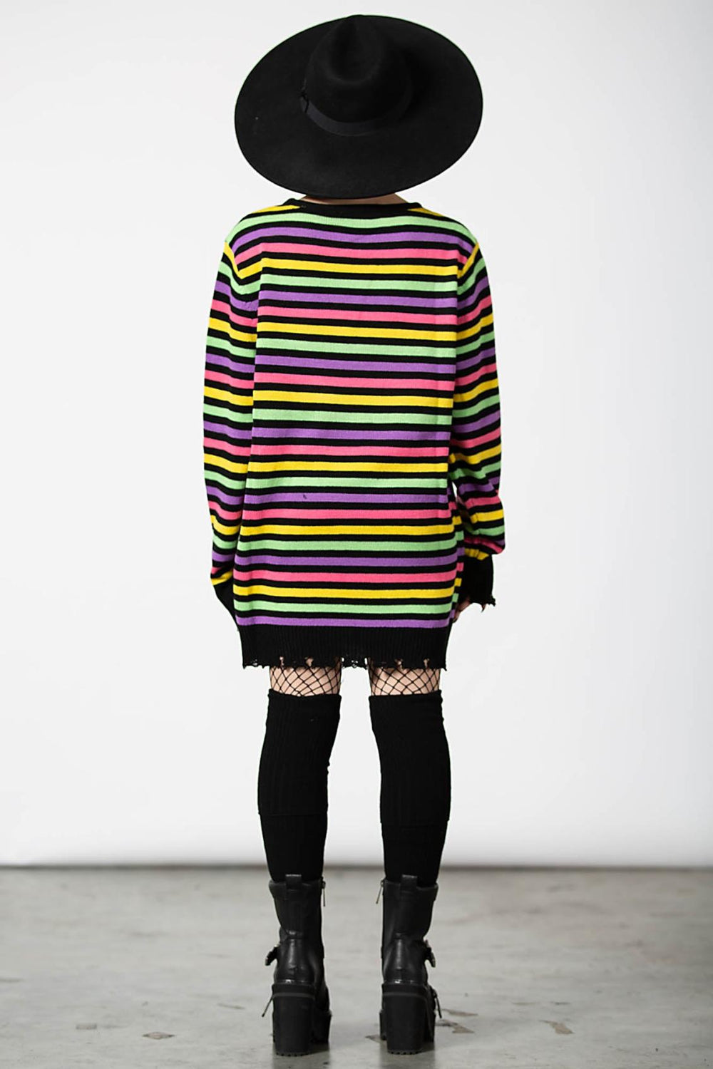 Women Sweaters | Killstar Rainbow Warrior Knit Sweater