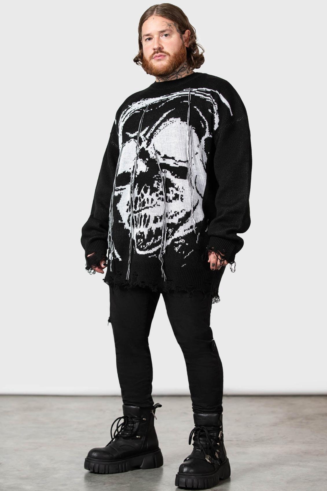 Women Sweaters | Killstar Ruined Relic Knit Sweater