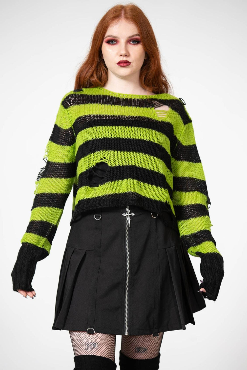 Women Sweaters | Killstar Slugs N&#039; Snails Knit Sweater