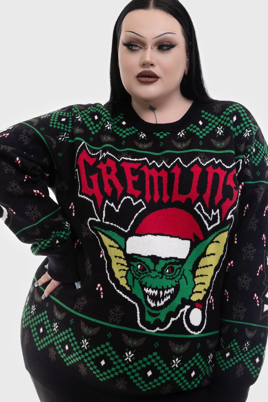 Women Sweaters | Killstar The Gremlins Are Coming Sweater