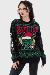 Women Sweaters | Killstar The Gremlins Are Coming Sweater