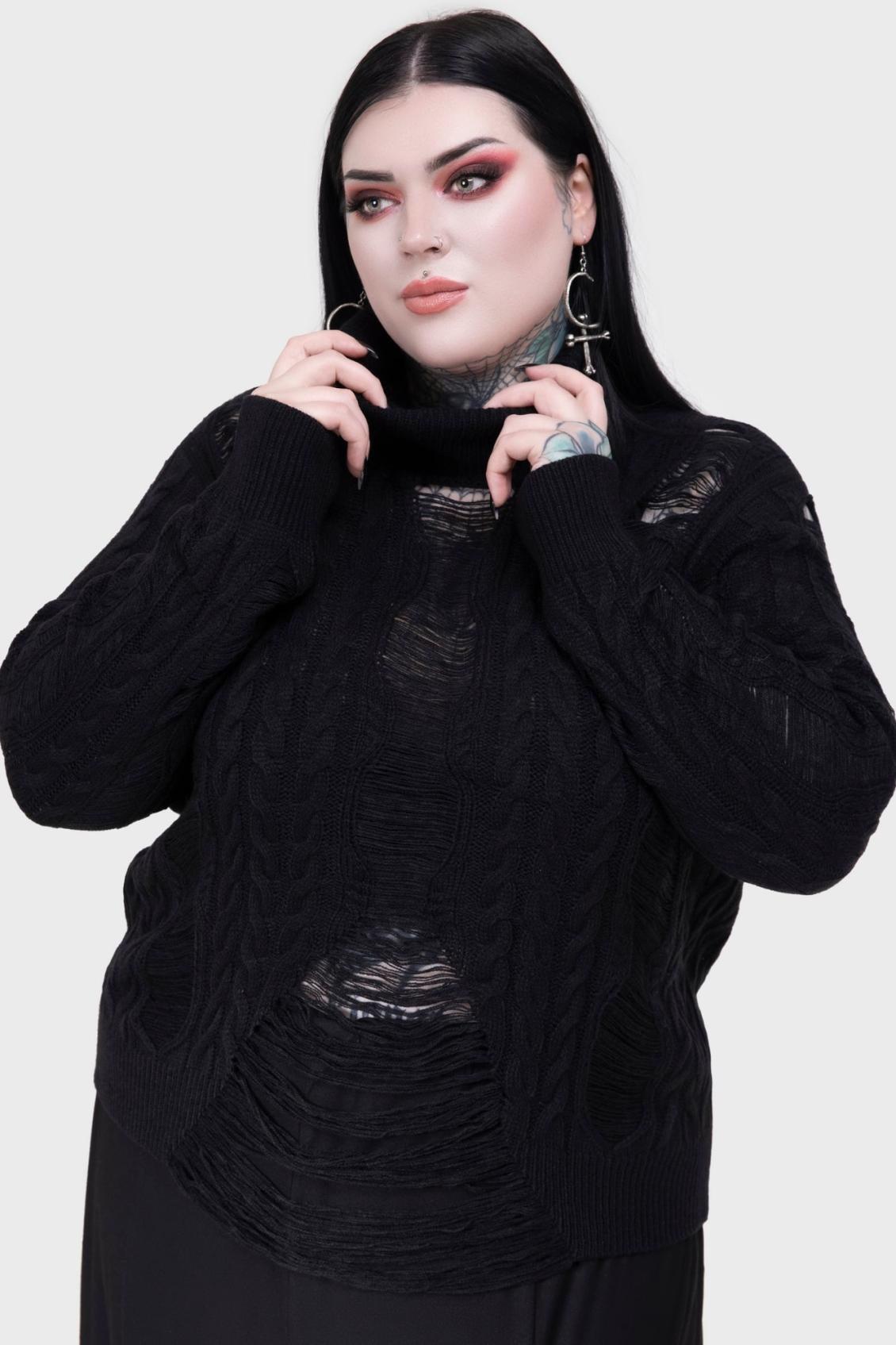 Women Sweaters | Killstar Thread Riot Sweater