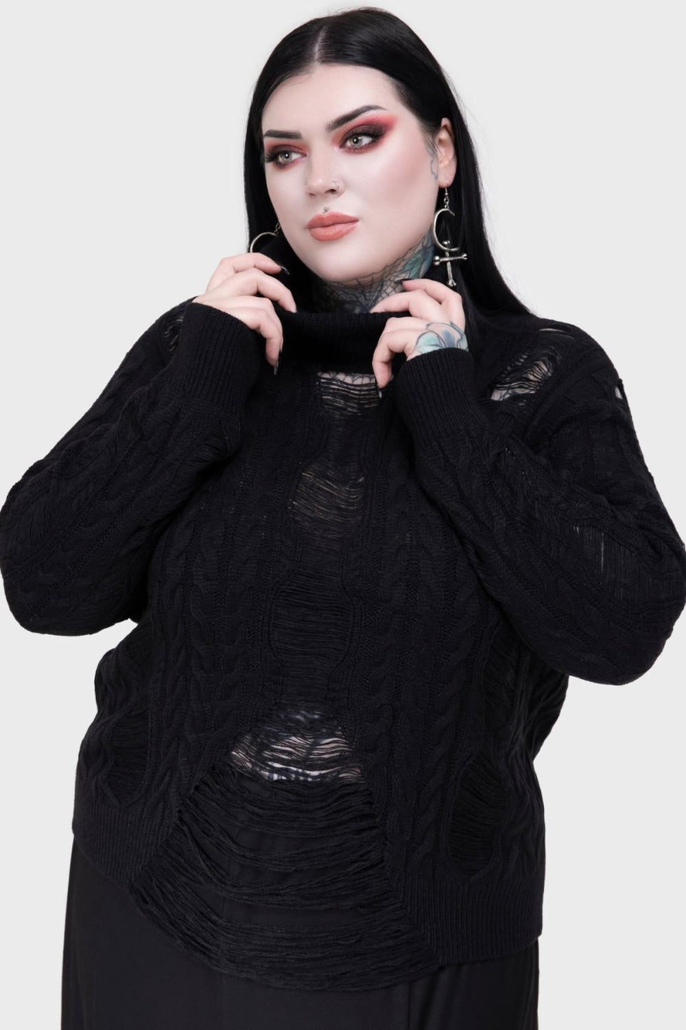 Women Sweaters | Killstar Thread Riot Sweater