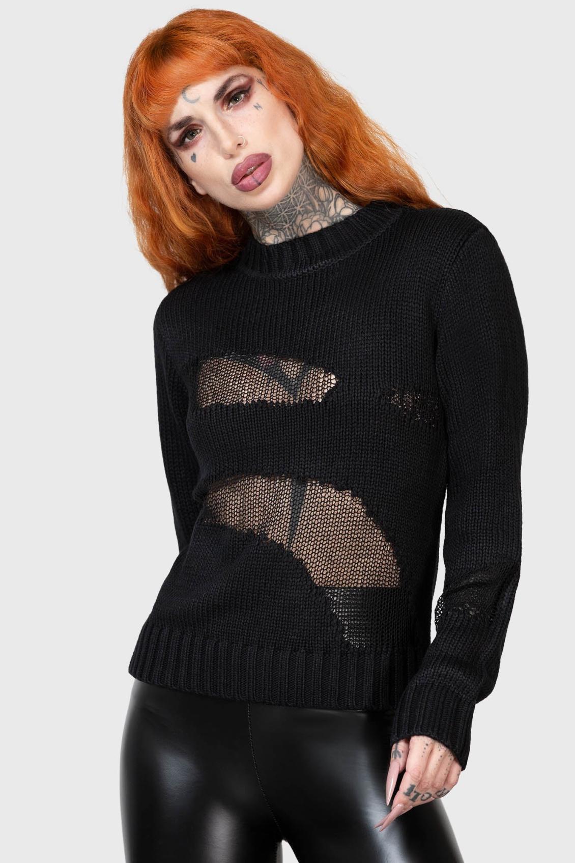 Women Sweaters | Killstar Torn Apart Sweater