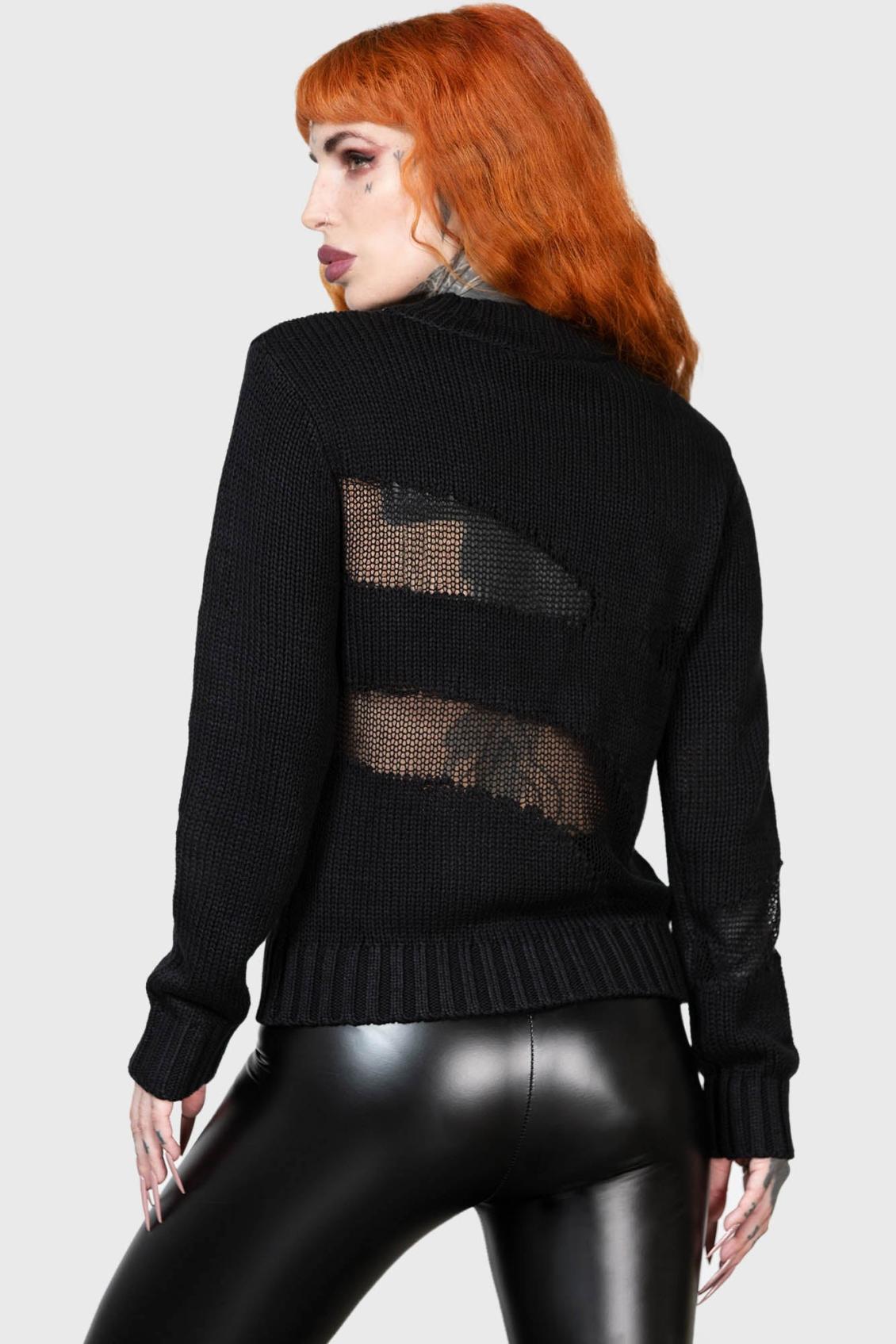 Women Sweaters | Killstar Torn Apart Sweater
