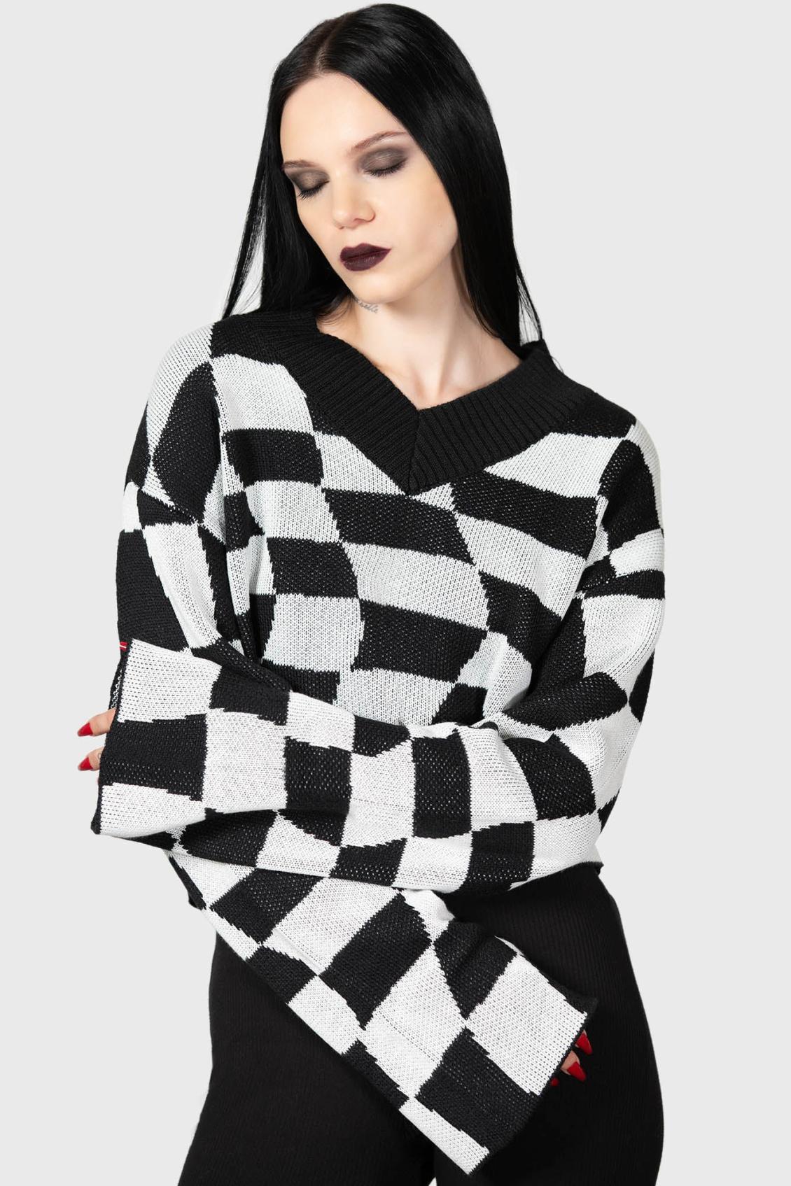 Women Sweaters | Killstar Wicked Games Sweater