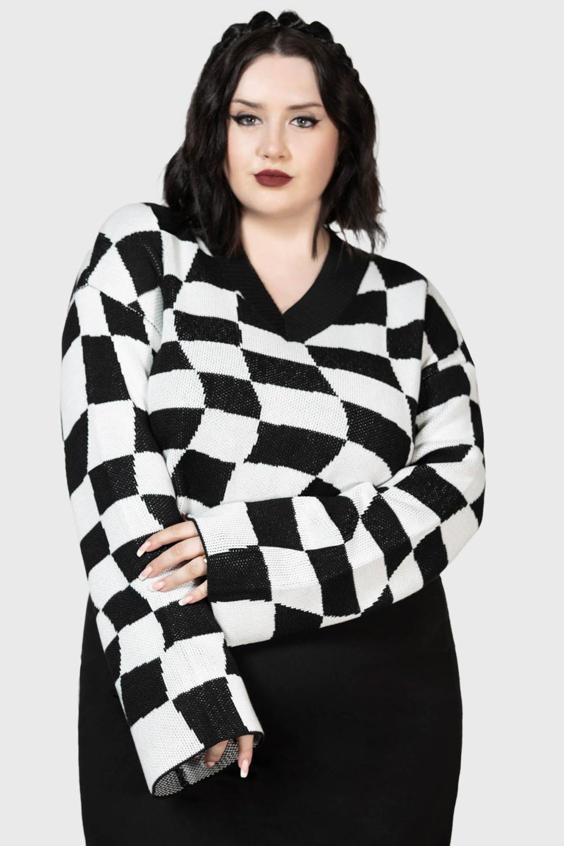 Women Sweaters | Killstar Wicked Games Sweater