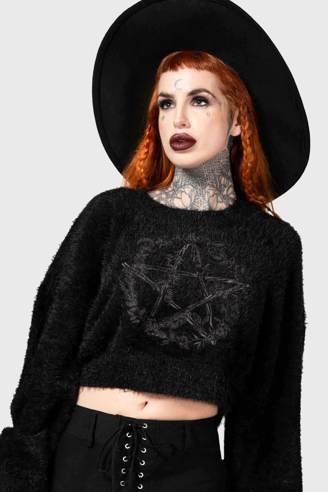 Women Sweaters | Killstar Winter Spirit Knit Sweater