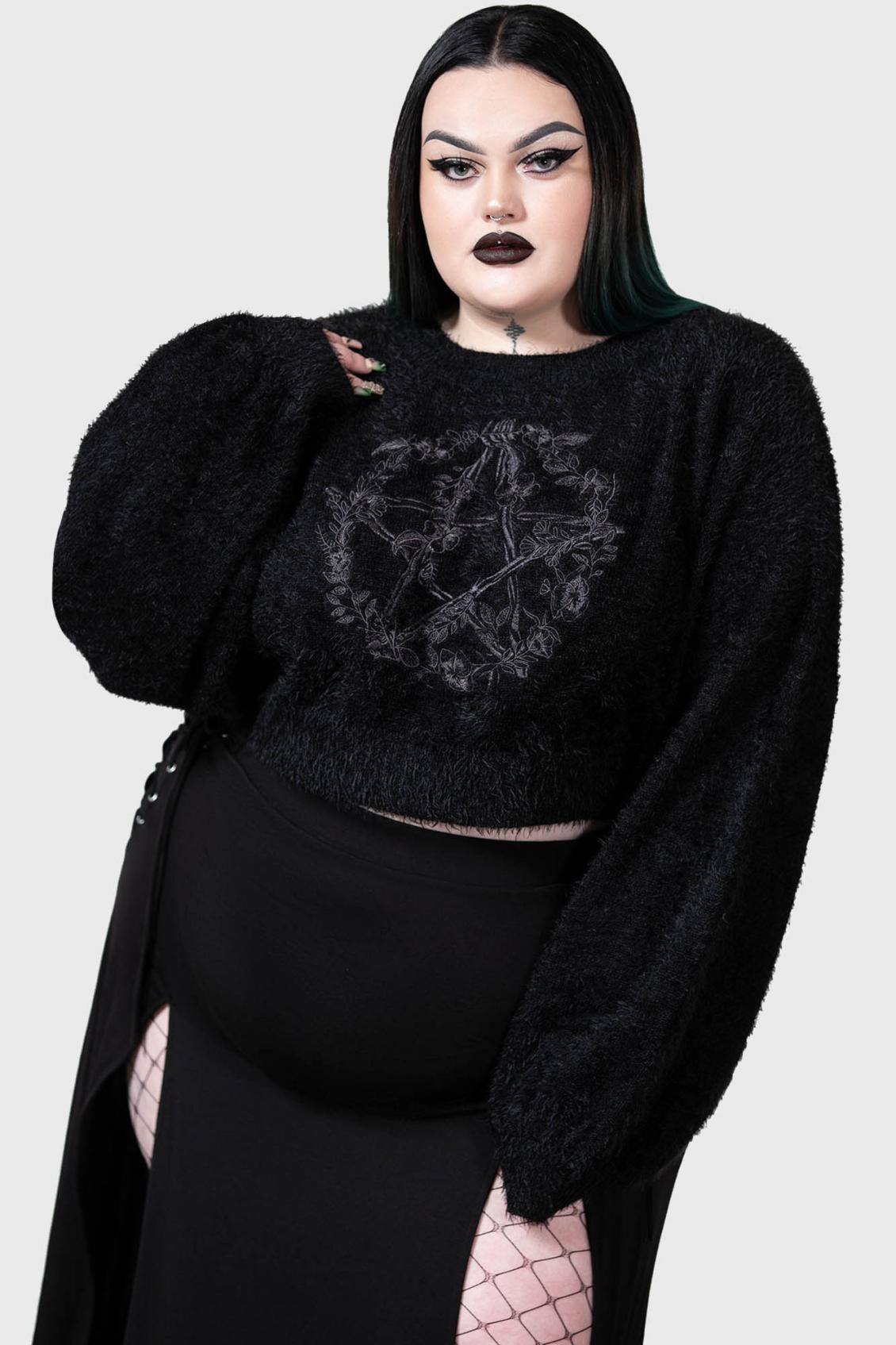 Women Sweaters | Killstar Winter Spirit Knit Sweater