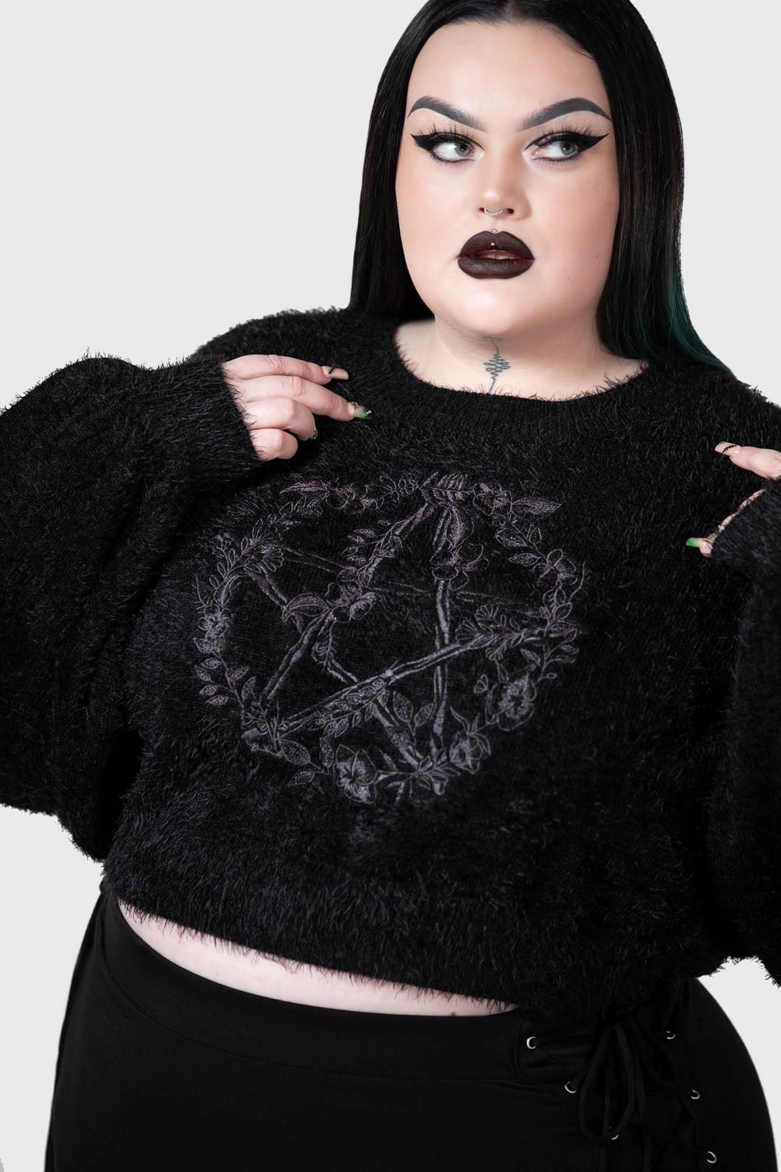 Women Sweaters | Killstar Winter Spirit Knit Sweater