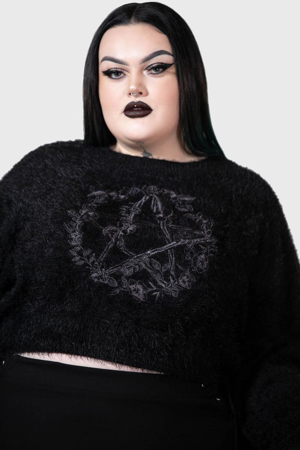 Women Sweaters | Killstar Winter Spirit Knit Sweater