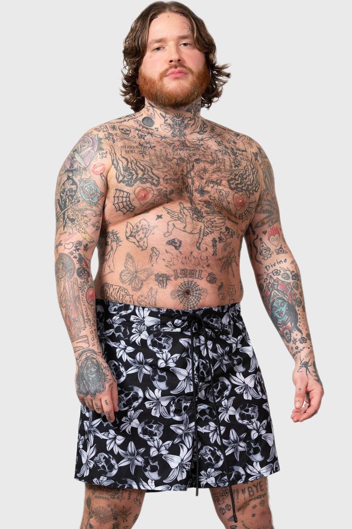 Women Swim | Killstar Denarian's Coin Swim Shorts