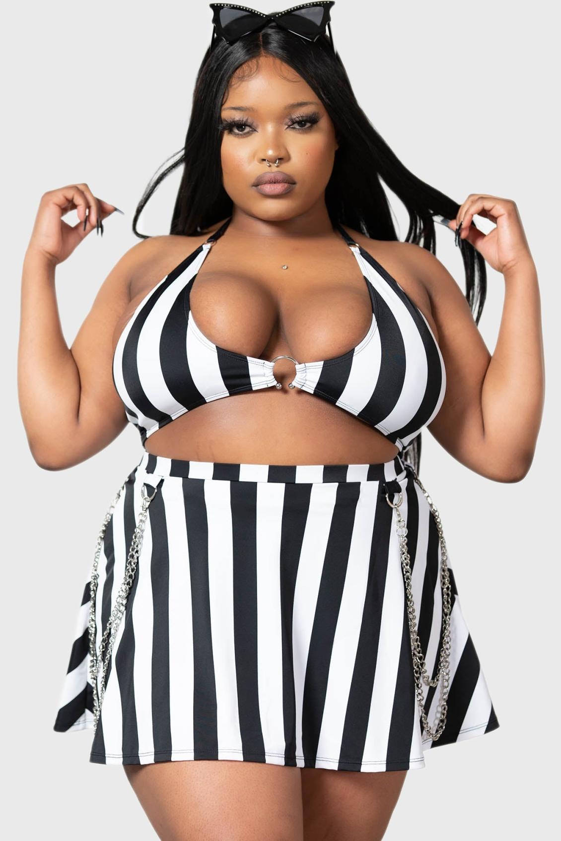 Women Swim | Killstar Pantha's Prowl Swim Skirt