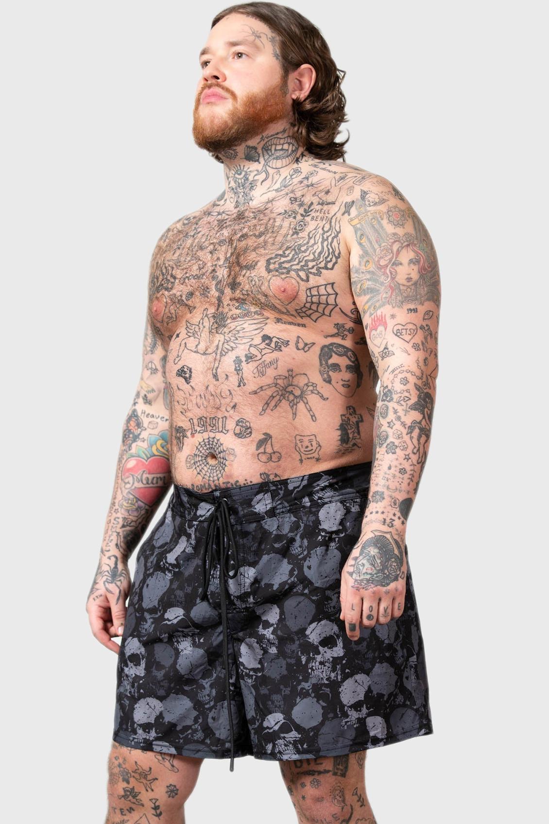 Women Swim | Killstar Sepulture Swim Shorts