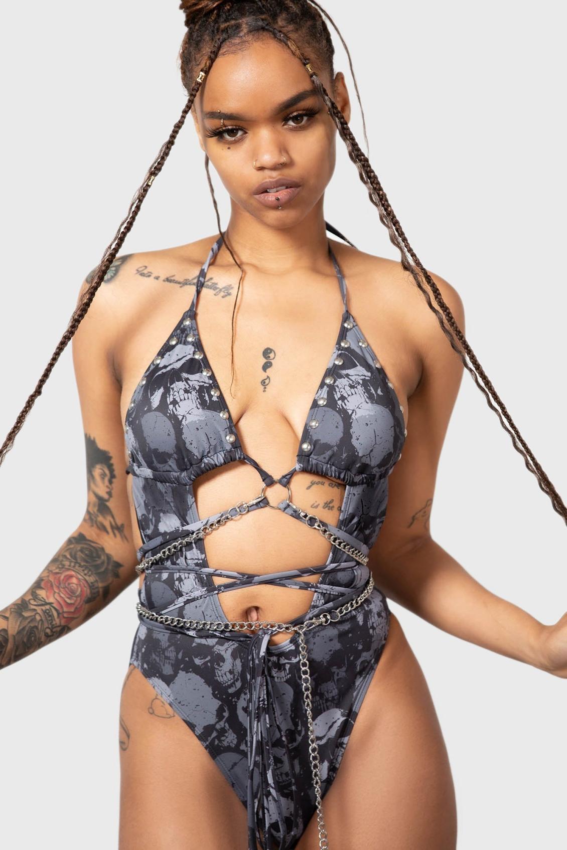 Women Swim | Killstar Shipwreck Swimsuit