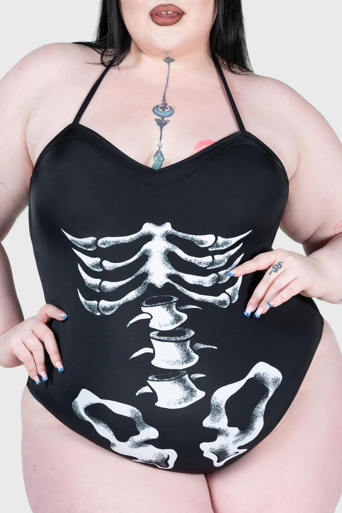Women Swim | Killstar Show Your Bones Swimsuit
