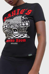 Women T-Shirts &amp; Vests | Killstar Dante&#039;s Inferno Fitted T-Shirt