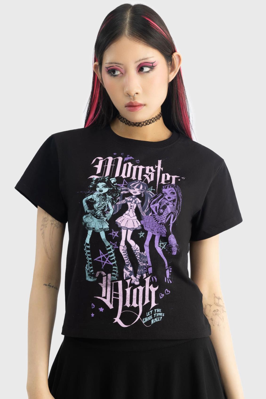 Women T-Shirts &amp; Vests | Killstar Alumni Tour Shrunken Tee
