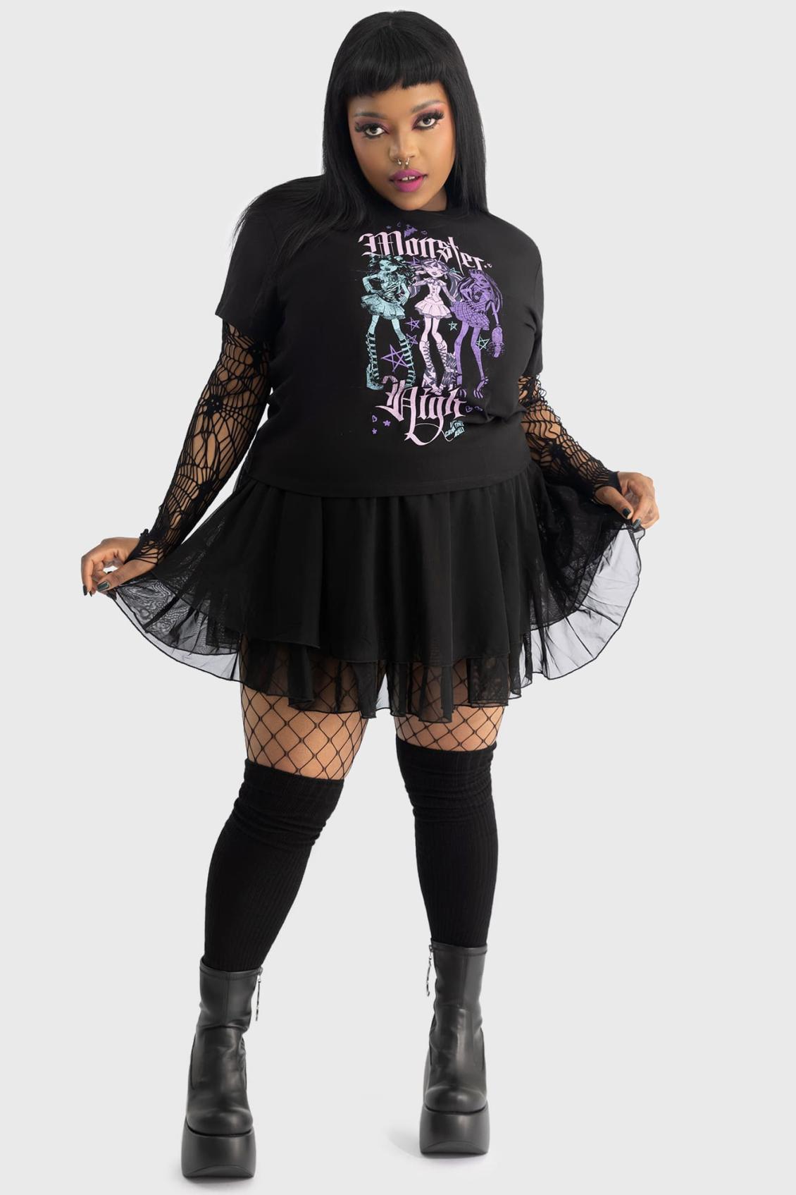 Women T-Shirts &amp; Vests | Killstar Alumni Tour Shrunken Tee