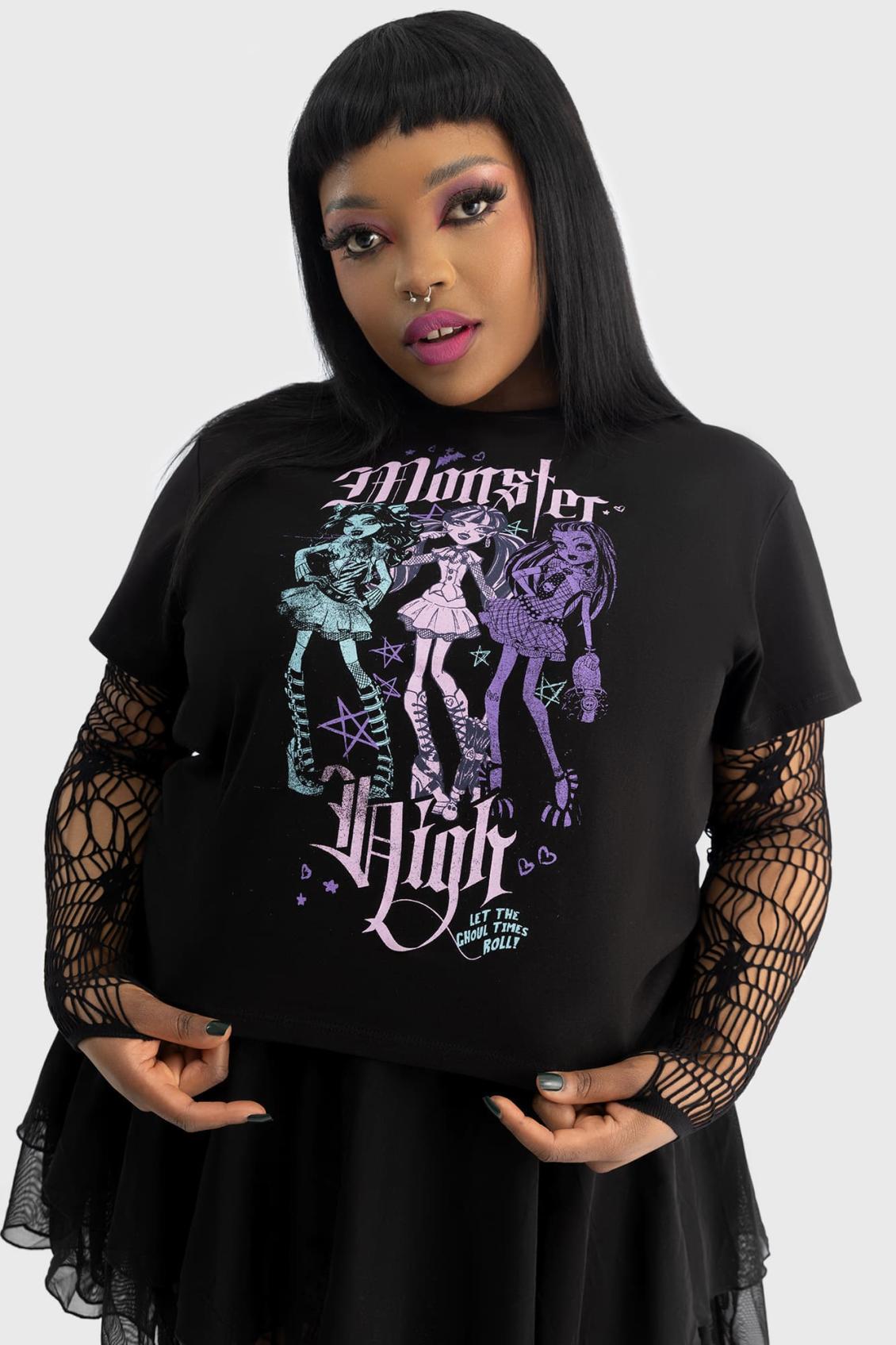 Women T-Shirts &amp; Vests | Killstar Alumni Tour Shrunken Tee