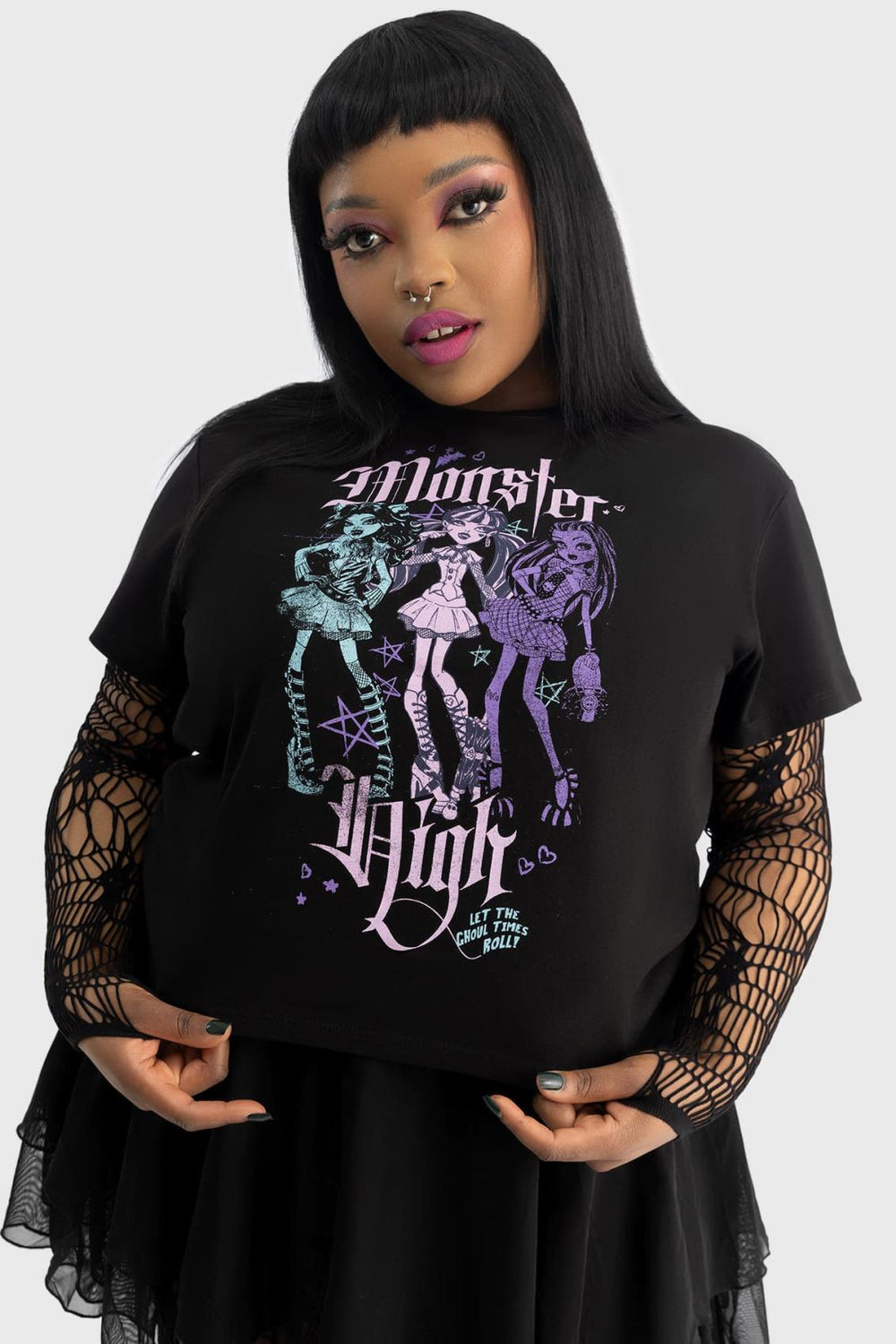 Women T-Shirts &amp; Vests | Killstar Alumni Tour Shrunken Tee