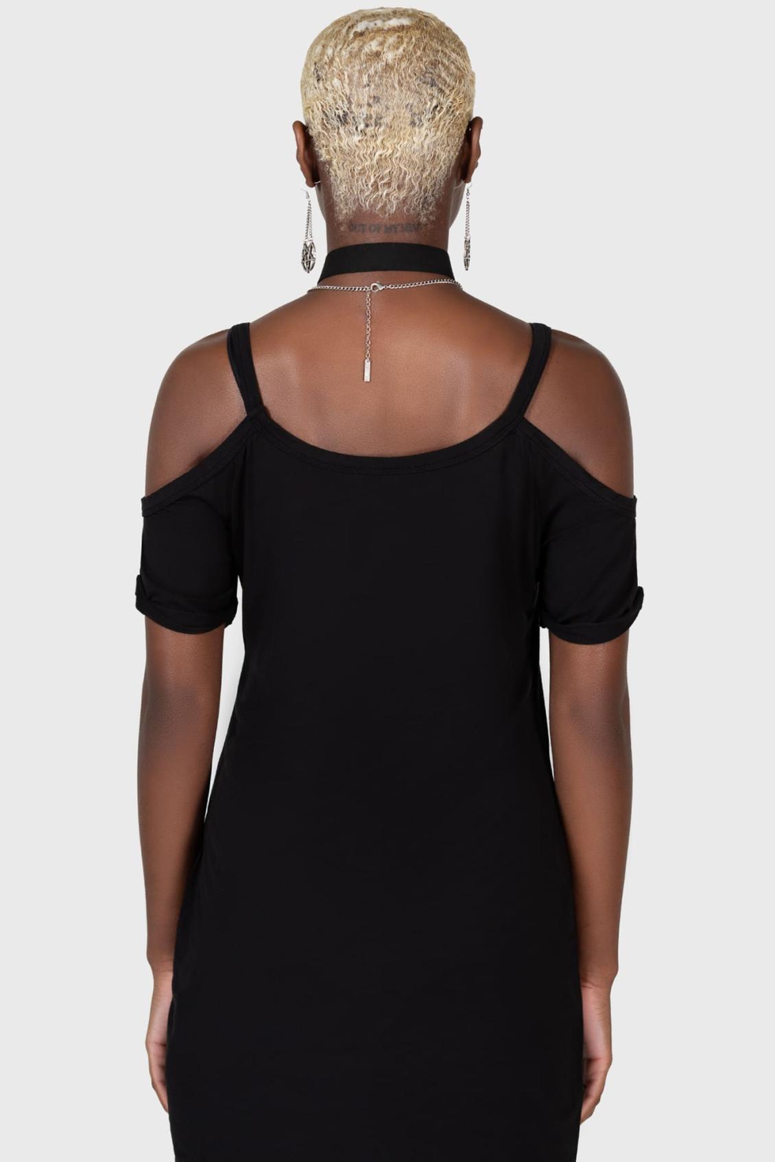 Women T-Shirts &amp; Vests | Killstar Cat Attack Distress Top