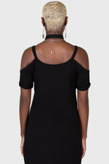 Women T-Shirts &amp; Vests | Killstar Cat Attack Distress Top