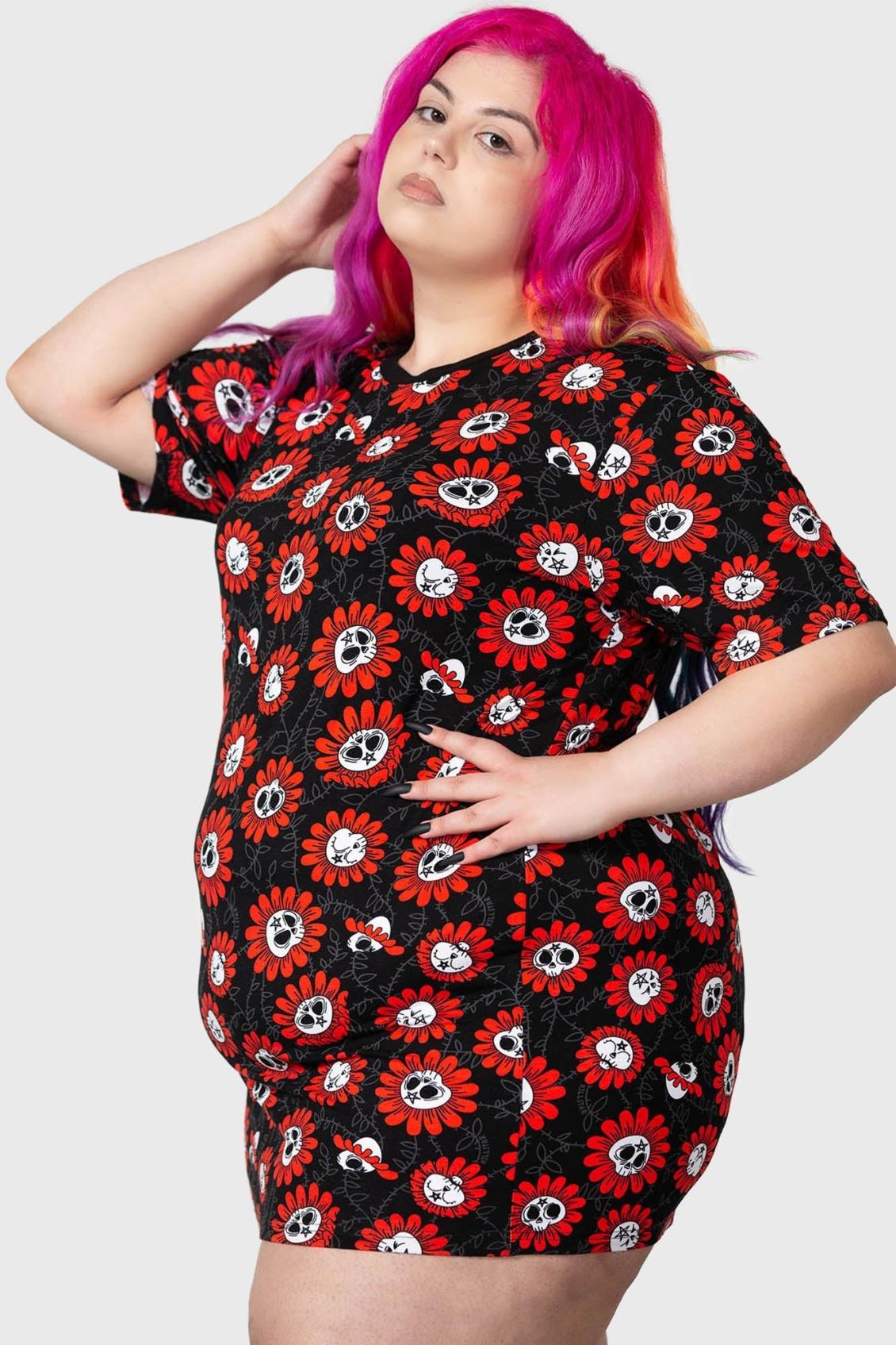 Women T-Shirts &amp; Vests | Killstar Gloom Garden T-Shirt