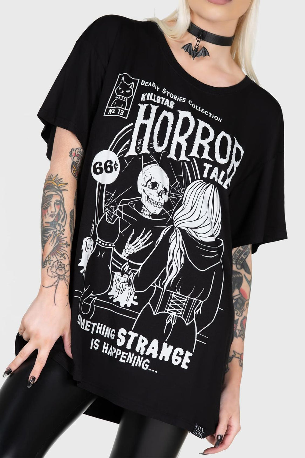 Women T-Shirts &amp; Vests | Killstar Horror Story Relaxed Top