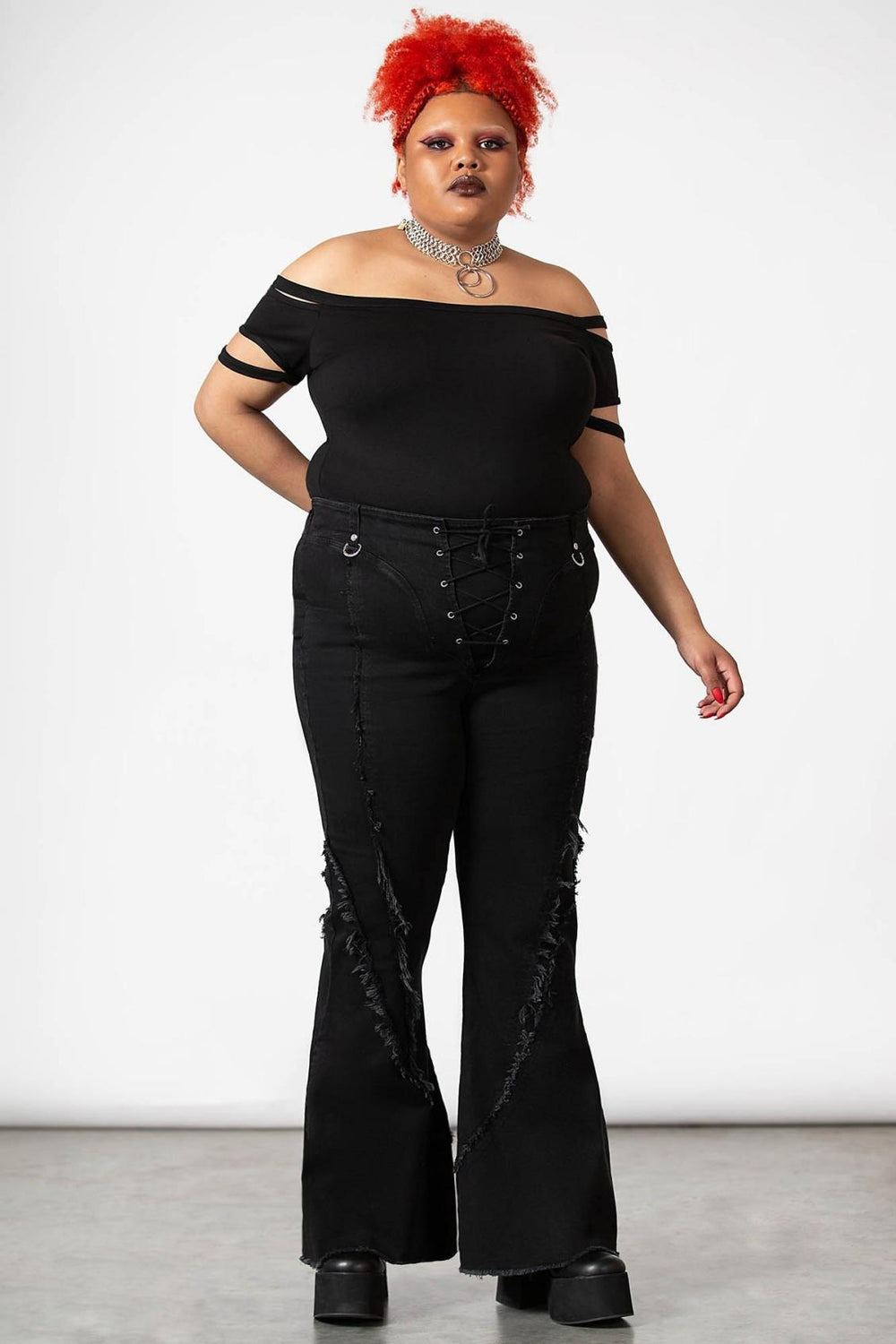 Women T-Shirts &amp; Vests | Killstar Huntly Bardot Top