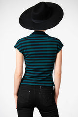 Women T-Shirts &amp; Vests | Killstar Lamia Top [GREEN]