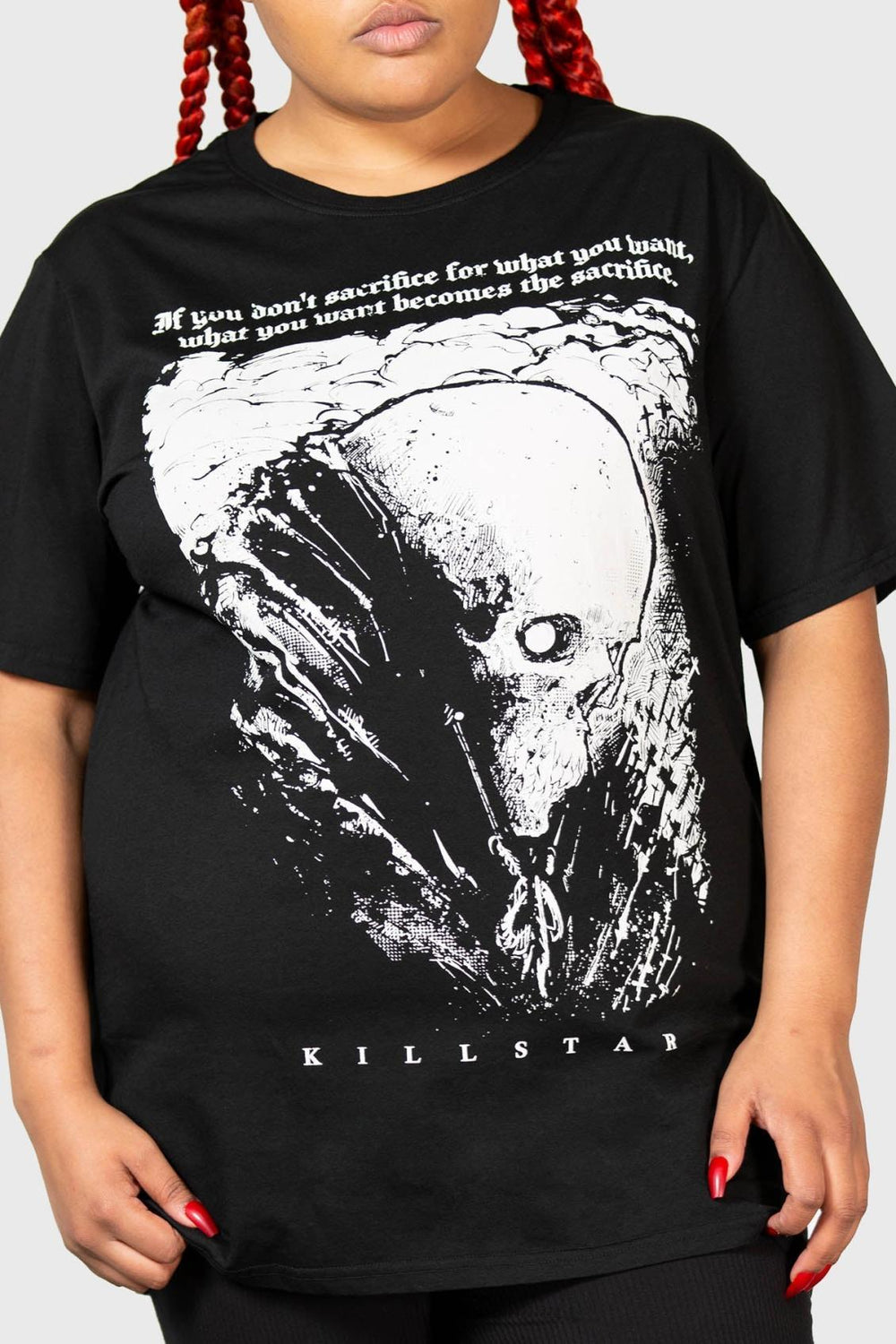 Women T-Shirts &amp; Vests | Killstar Lonely Dark T-Shirt