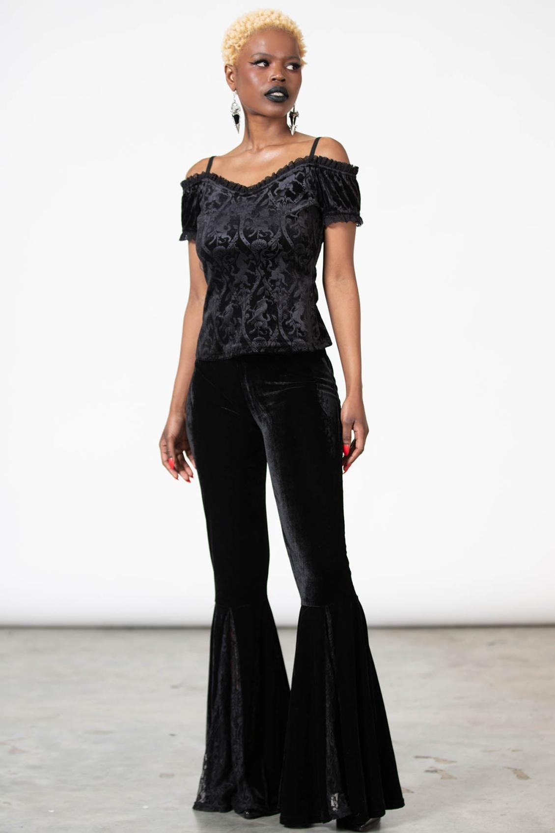 Women T-Shirts &amp; Vests | Killstar Mademoiselle Bardot Top