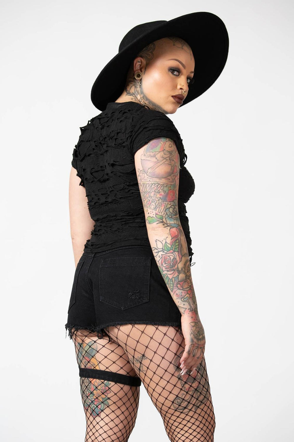 Women T-Shirts &amp; Vests | Killstar Malicia Lace-Up Top