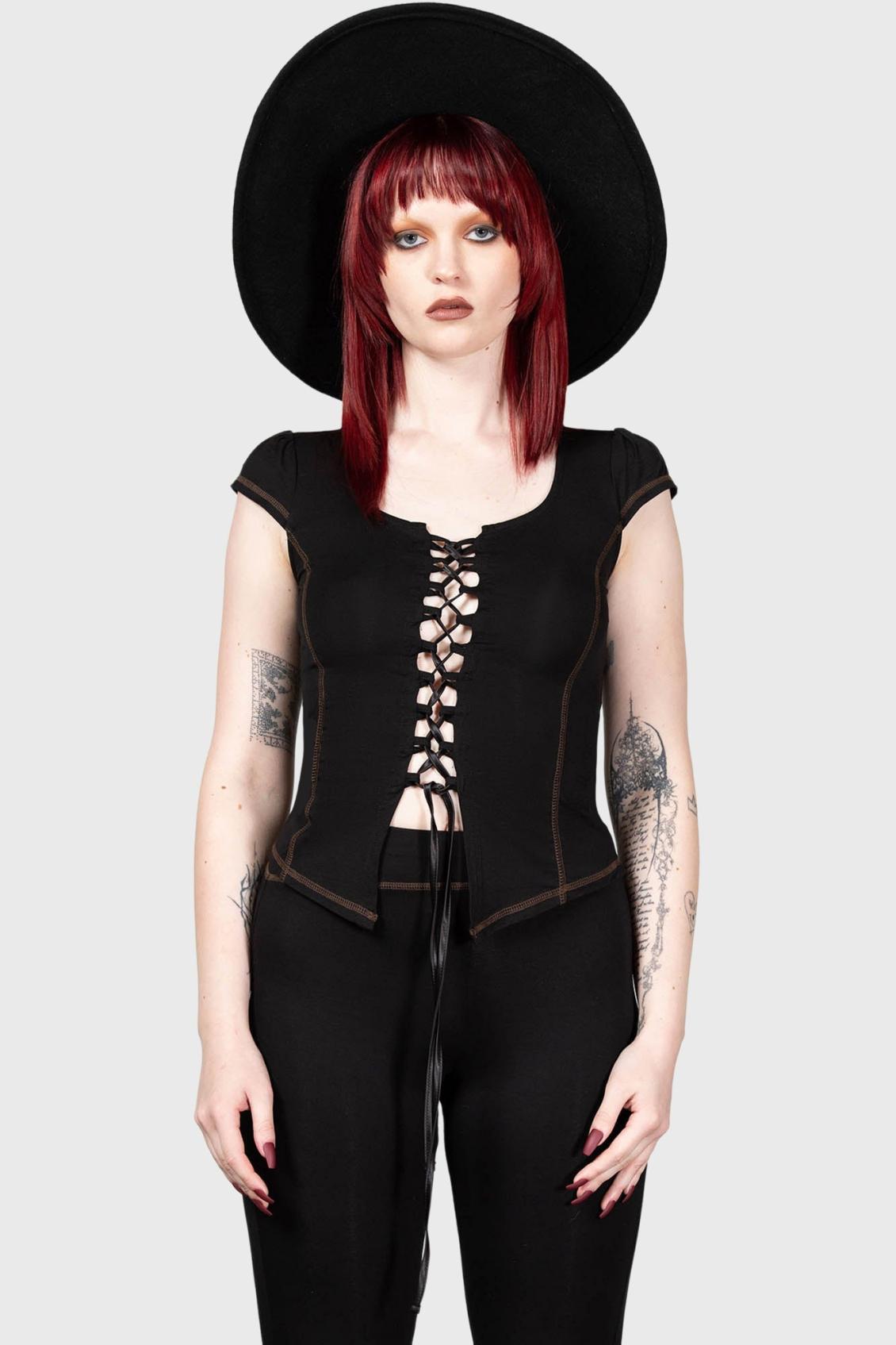 Women T-Shirts &amp; Vests | Killstar Midsummer Maypole Top