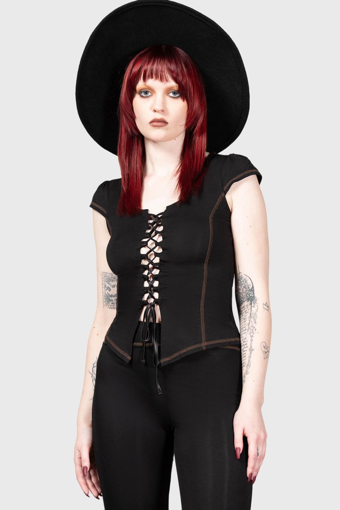 Women T-Shirts &amp; Vests | Killstar Midsummer Maypole Top