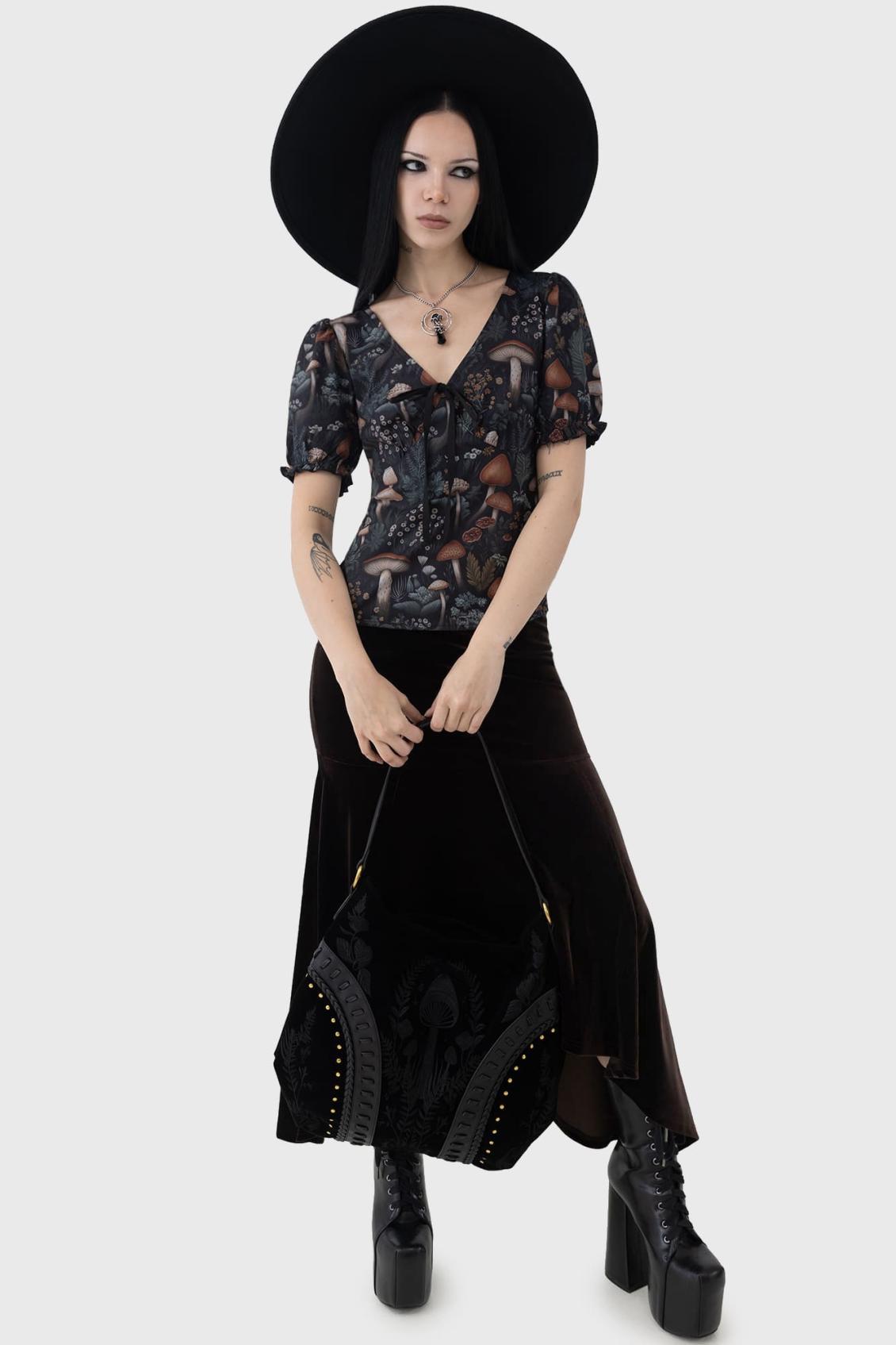 Women T-Shirts &amp; Vests | Killstar Night Forager Top