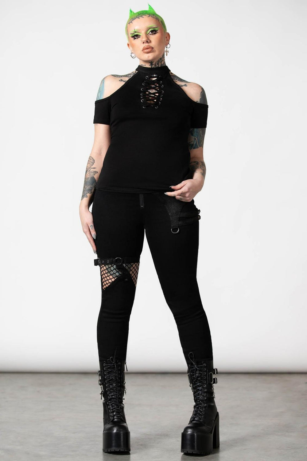 Women T-Shirts &amp; Vests | Killstar No Secrets Cap Sleeve Top