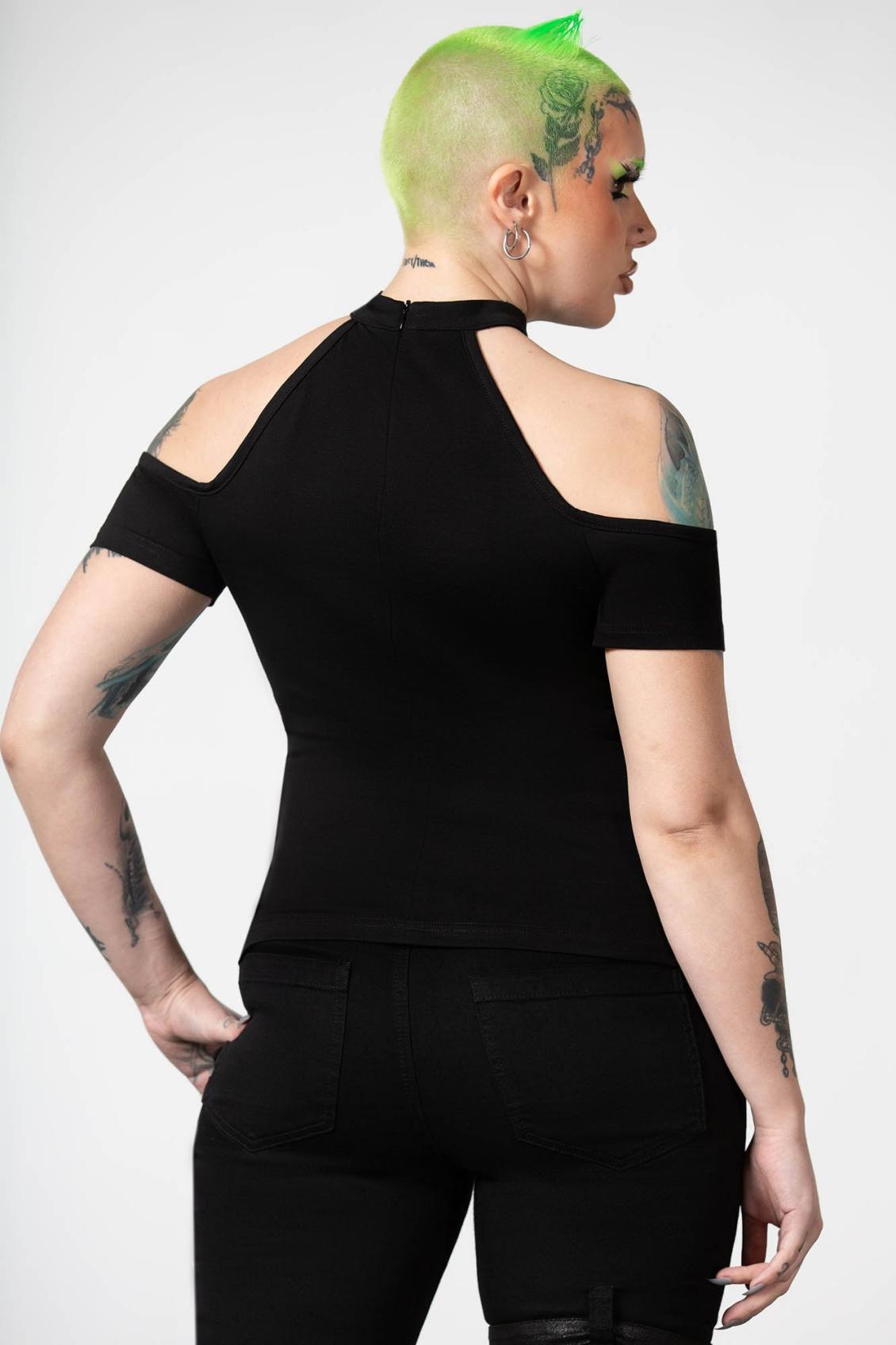 Women T-Shirts &amp; Vests | Killstar No Secrets Cap Sleeve Top