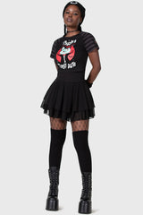 Women T-Shirts &amp; Vests | Killstar Purrrfect Pairing Shrunk Tee