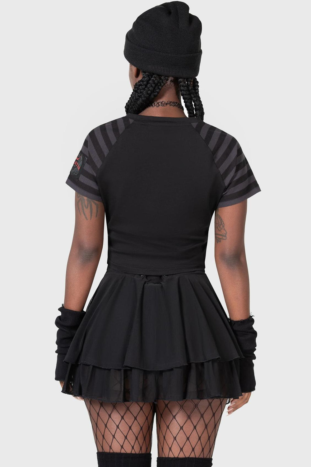 Women T-Shirts &amp; Vests | Killstar Purrrfect Pairing Shrunk Tee