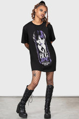 Women T-Shirts &amp; Vests | Killstar Ray Of Jet Black T-Shirt