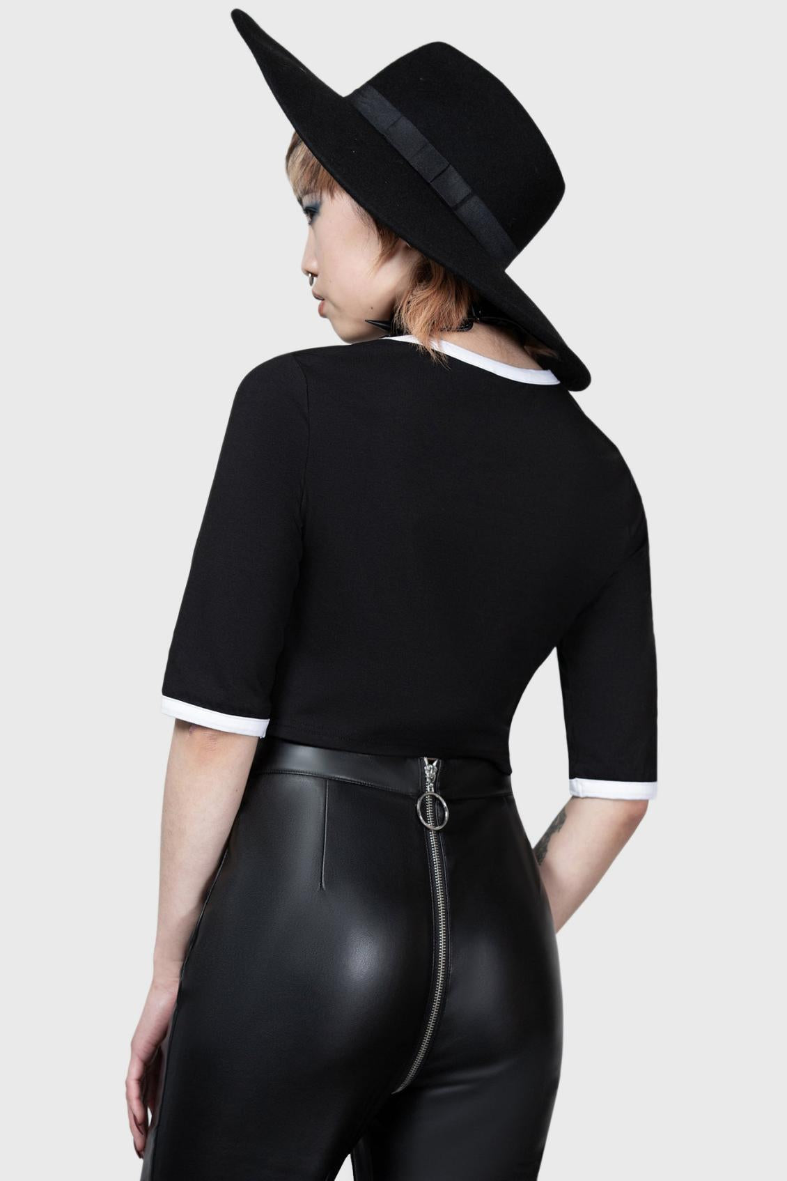 Women T-Shirts &amp; Vests | Killstar Temple Hounds Shrunken T-Shirt