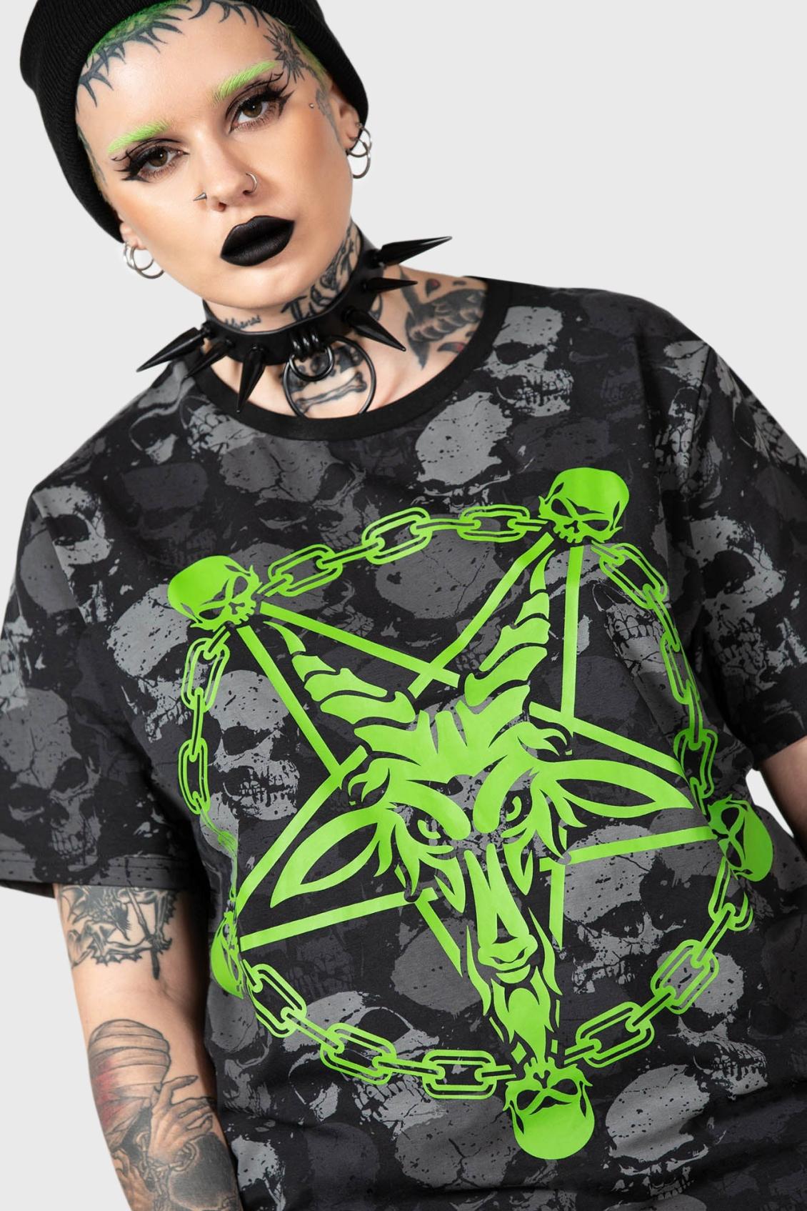 Women T-Shirts &amp; Vests | Killstar Tzompantli T Shirt