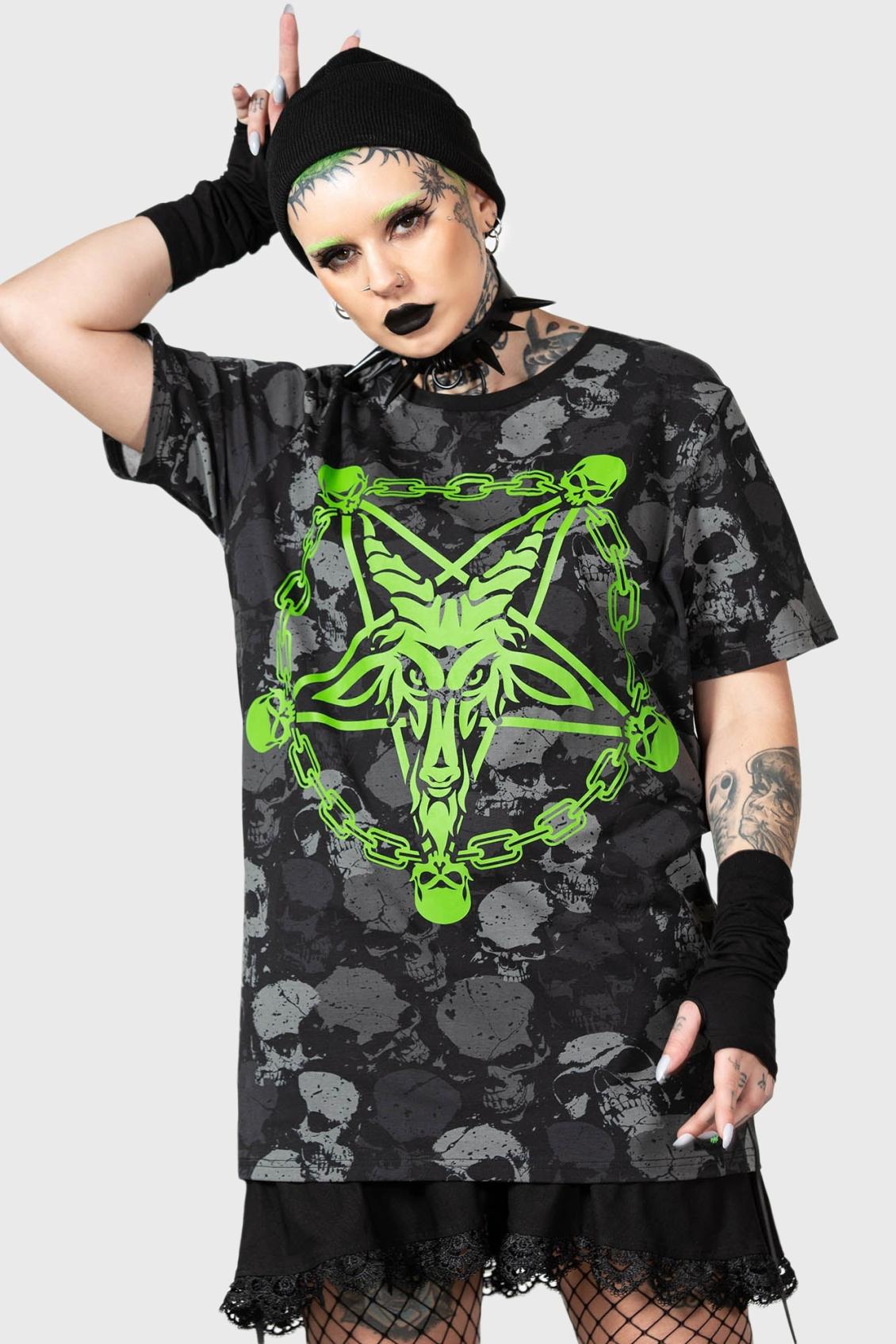 Women T-Shirts &amp; Vests | Killstar Tzompantli T Shirt